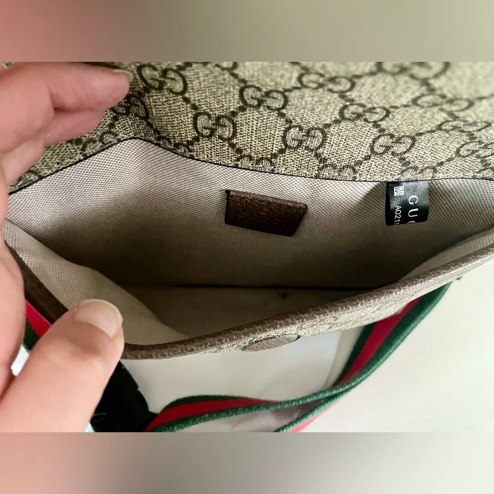 NOT GUCCI | GG Supreme Monogram Neo Vintage Belt Hip Bag - Picture 5 of 11